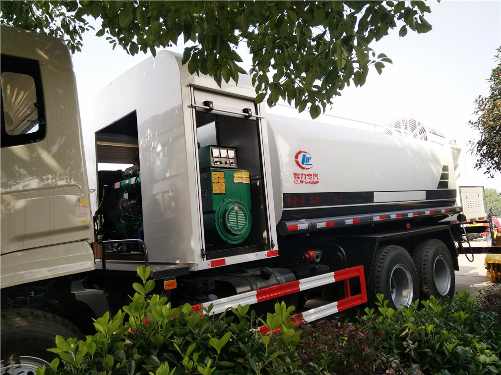 東風后雙橋CLW5250TDYD5抑塵車車型簡介