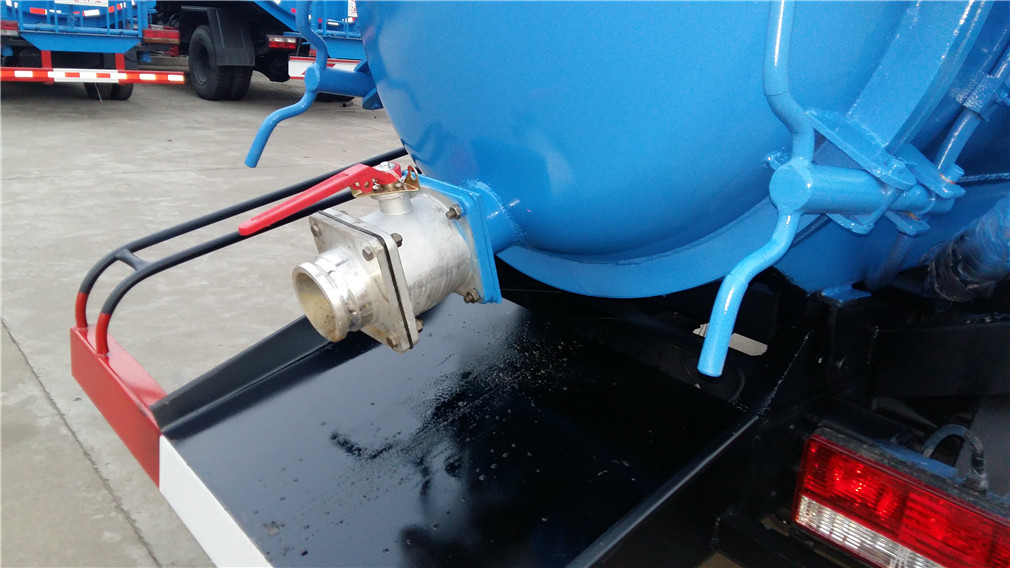 藍牌清洗吸污車(6方)