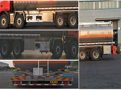 程力威牌CLW5320GYYLCQ5型鋁合金運油車