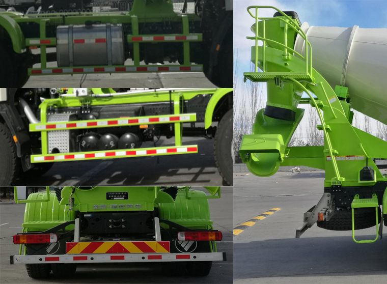 福田牌BJ5253GJB-LB型混凝土攪拌運輸車