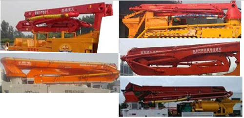 華通牌HCQ5251THBEQ5型混凝土泵車