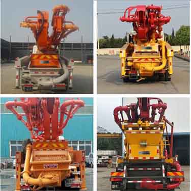 華通牌HCQ5251THBEQ5型混凝土泵車