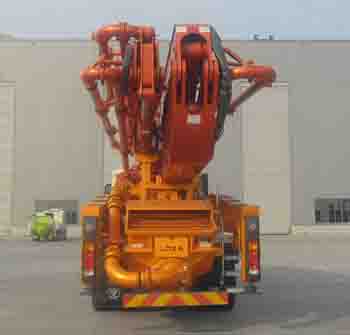 福田牌BJ5339THB-XD型混凝土泵車