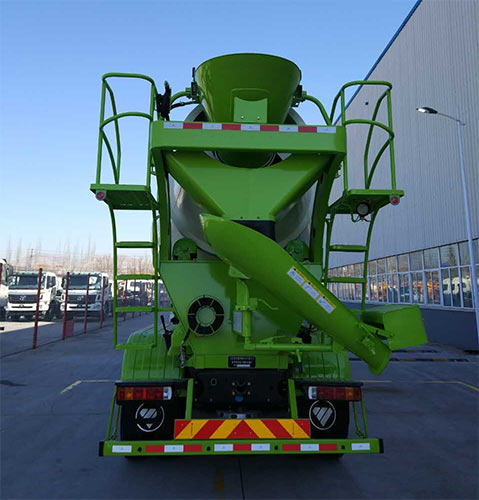 歐曼牌BJ5253GJB-AC型混凝土攪拌運輸車