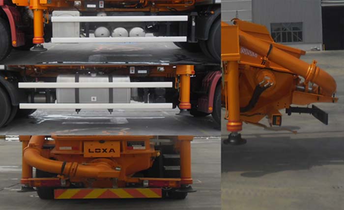 福田牌BJ5289THB-XD型混凝土泵車