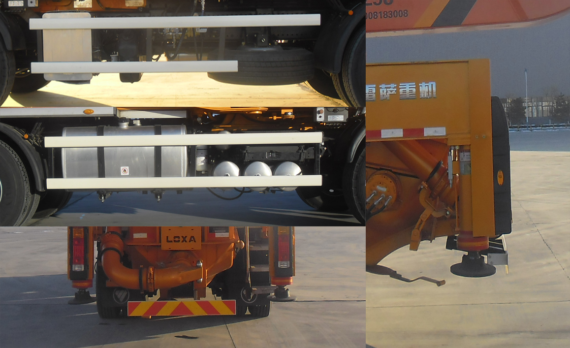 福田牌BJ5449THB-XD型混凝土泵車