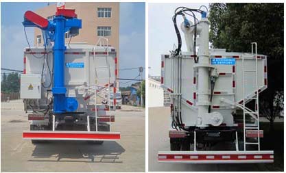 程力威牌CLW5110ZSLE5型散裝飼料運輸車