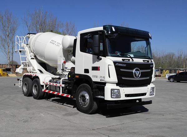 歐曼牌BJ5259GJB-AA型混凝土攪拌運輸車