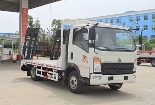 程力威牌CLW5040TPBZ5型平板運輸車