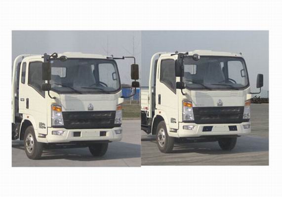 程力威牌CLW5040TPBZ5型平板運輸車