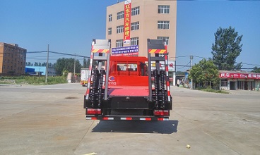 程力威牌CLW5161TPBS5型平板運輸車