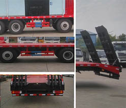 程力威牌CLW5312TPBC5型平板運(yùn)輸車