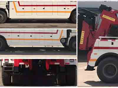 程力威牌CLW5160TQZS5型清障車