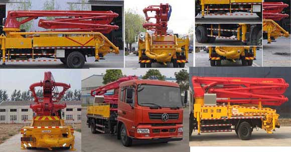 東風牌EQ5200THBLV型混凝土泵車