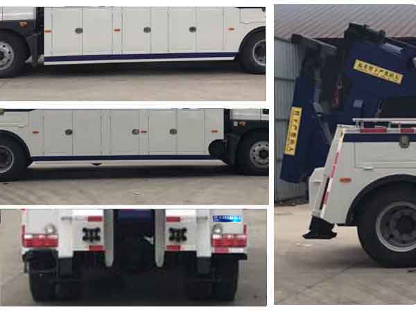 程力威牌CLW5162TQZD5型清障車