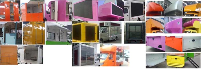 程力威牌CLW5030XSHC5型售貨車