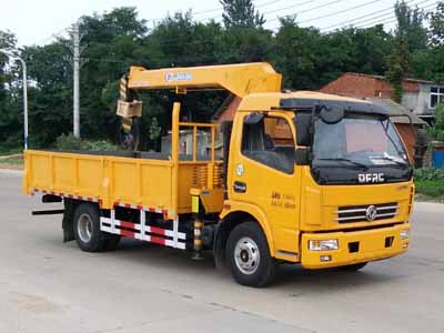 程力威牌CLW5110JSQE5型隨車起重運輸車