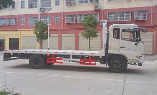 程力威牌CLW5167TPBD5型平板運輸車