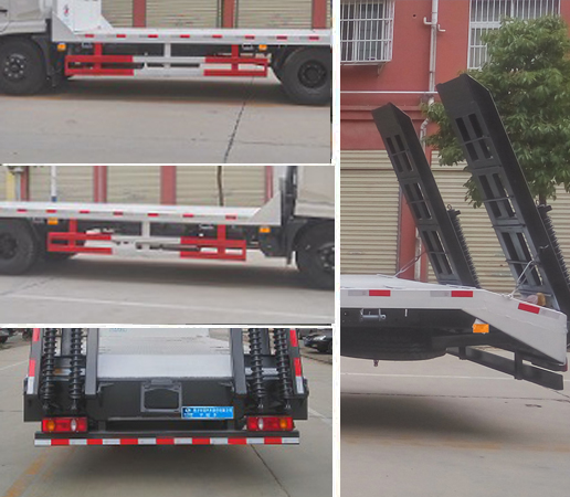 程力威牌CLW5167TPBD5型平板運輸車