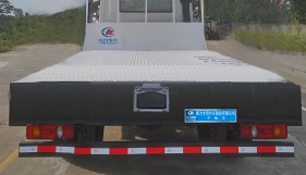 程力威牌CLW5126TPBD5型平板運輸車