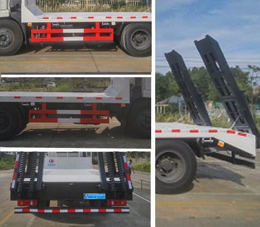 程力威牌CLW5126TPBD5型平板運輸車