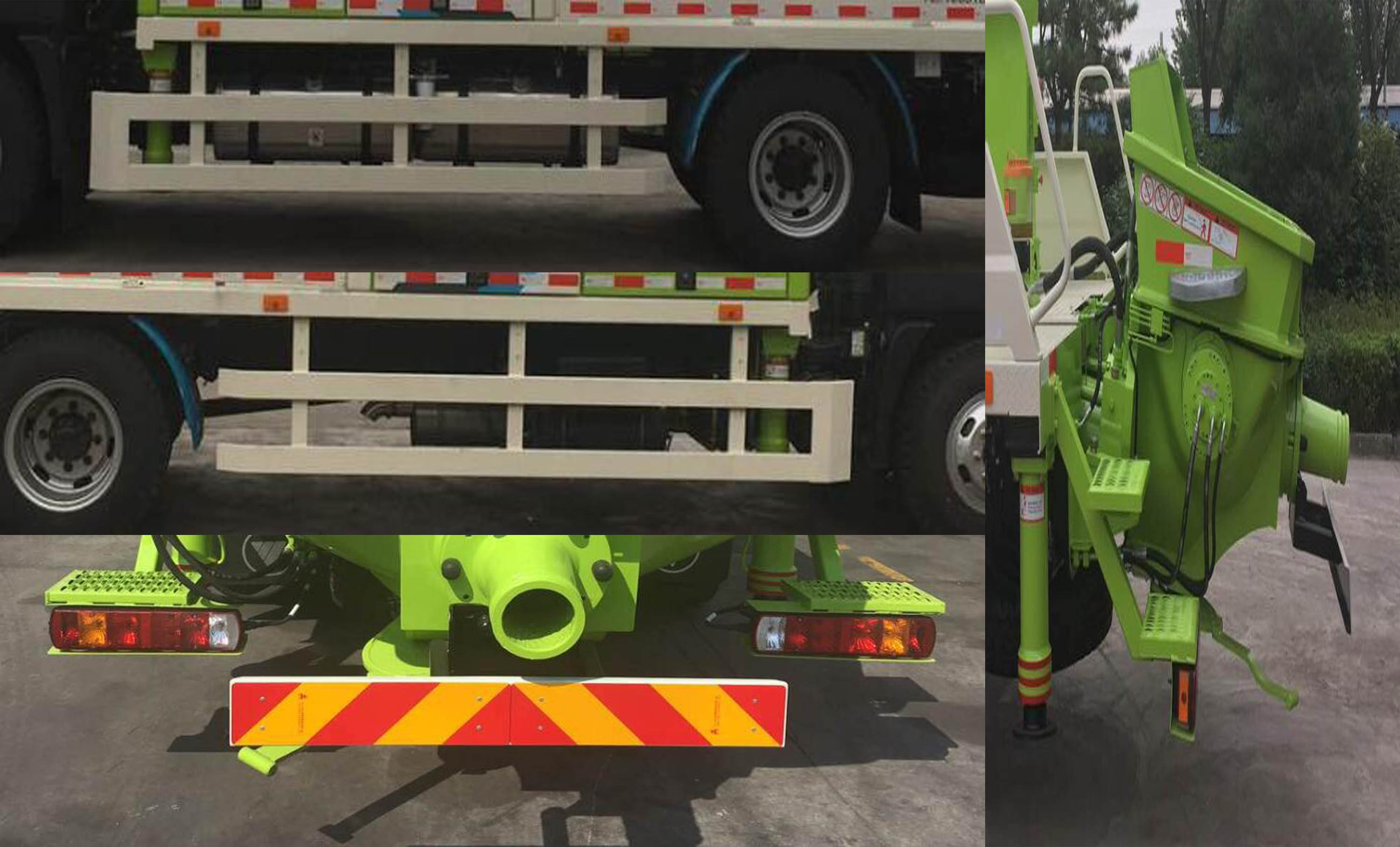 福田牌BJ5125THB-AA型車載式混凝土泵車