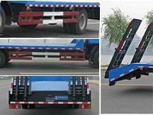 程力威牌CLW5165TPBN5型平板運(yùn)輸車