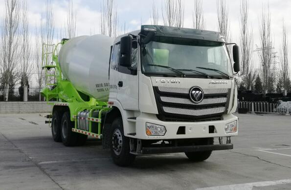 福田牌BJ5253GJB-LB型混凝土攪拌運輸車