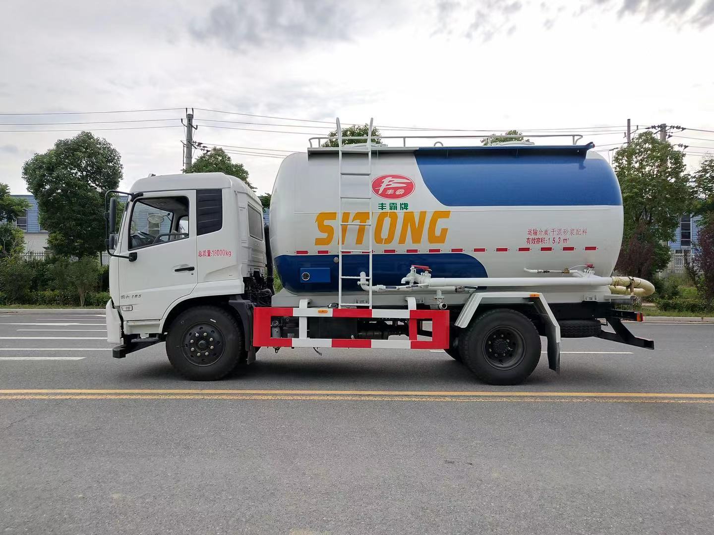 東風天錦干混砂漿運輸車(16方)