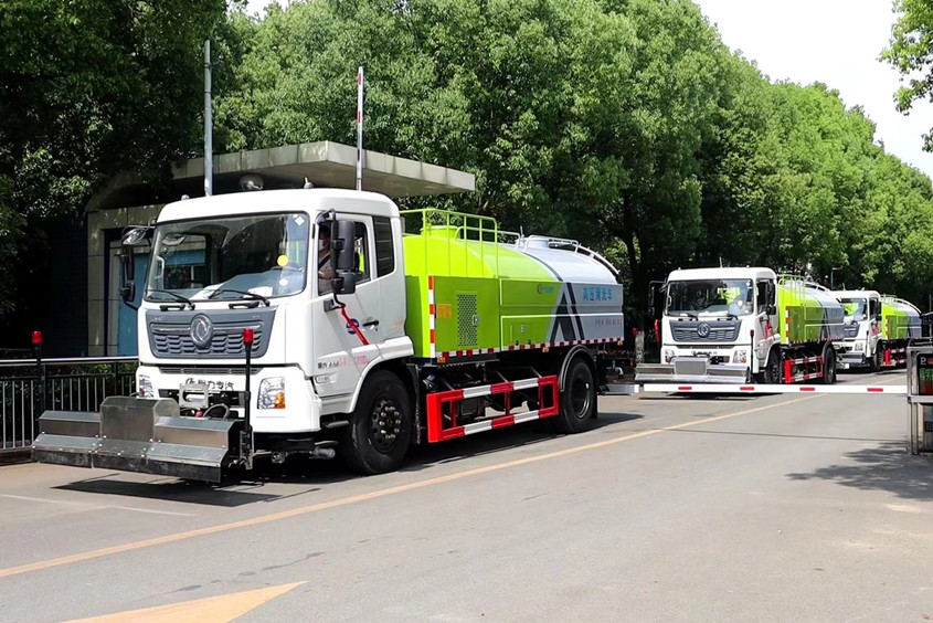 東風天錦道路高壓沖洗灑水車(9.3噸)