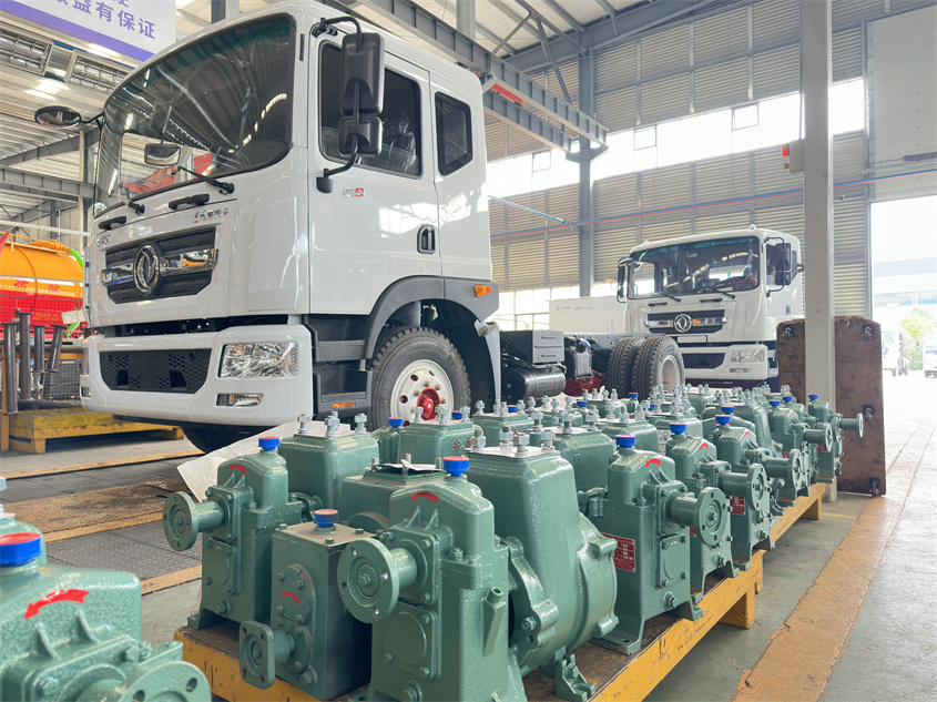 程力威牌大功率自吸式灑水泵