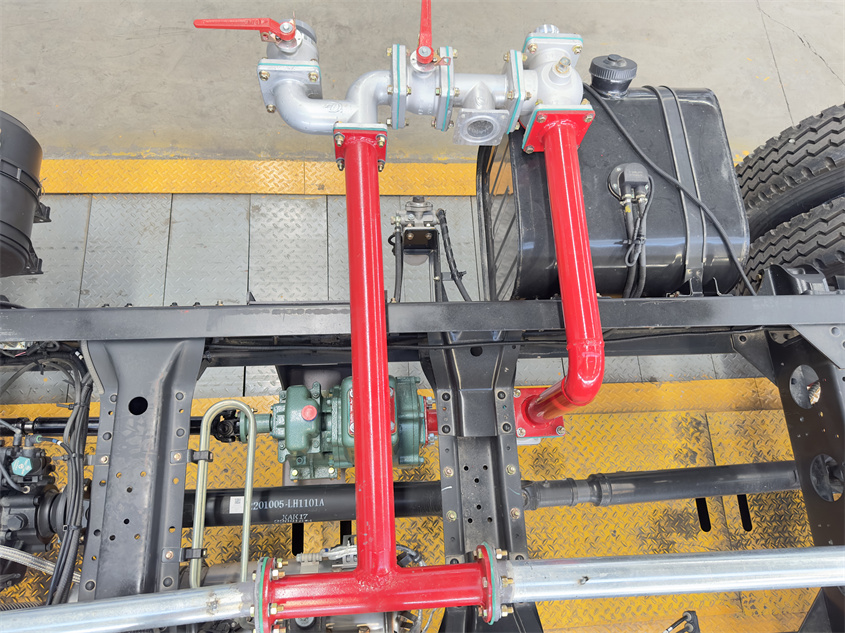 灑水車閥門組件