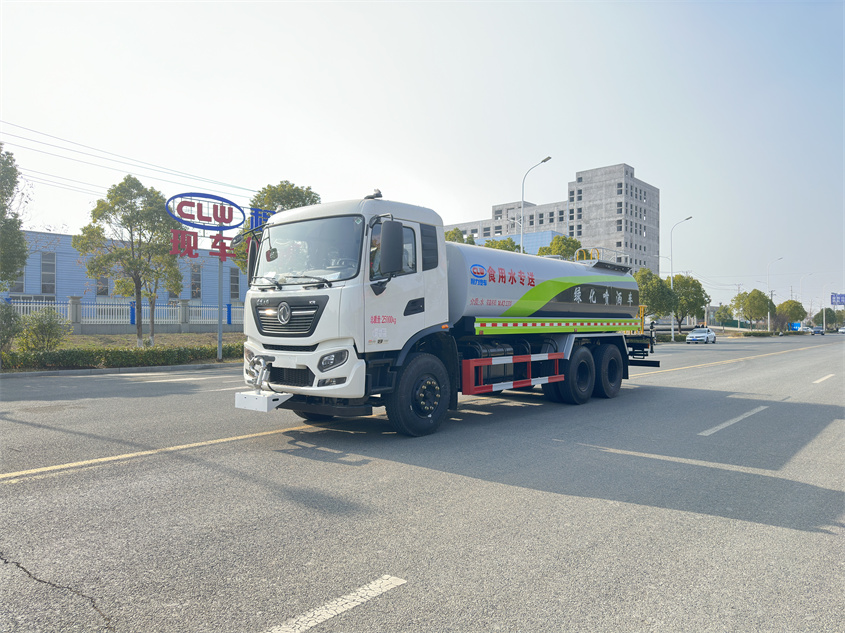 東風天錦22噸后雙橋灑水車