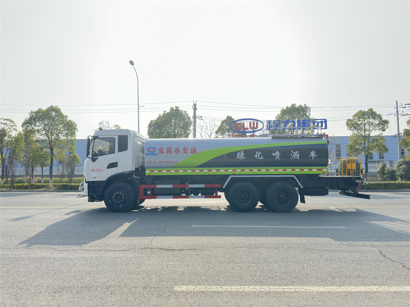 東風天錦22噸后雙橋灑水車